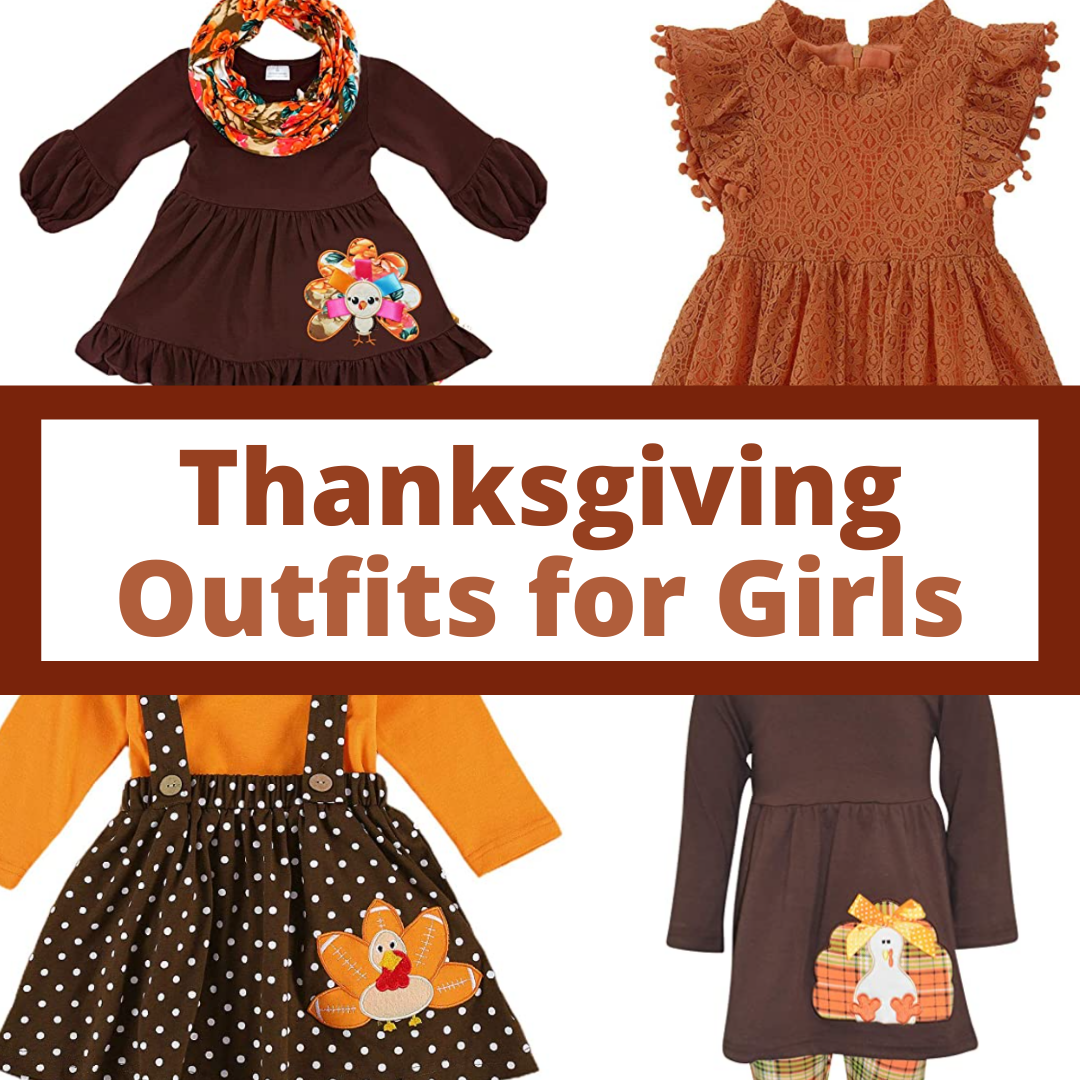 Thanksgiving Outfits for Girls from Amazon