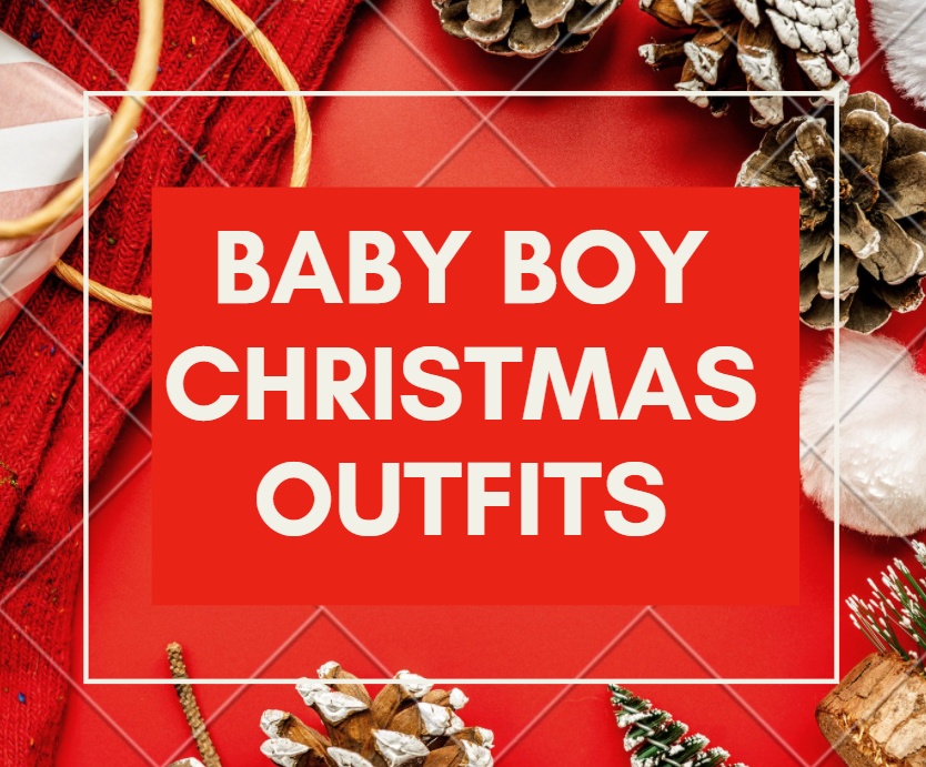 Newborn baby boy Christmas outfits on Amazon