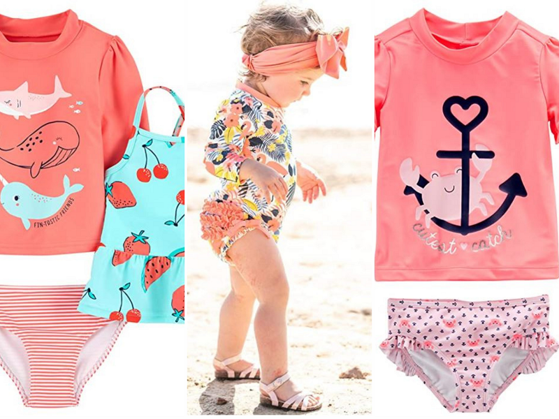 The best baby girl swimsuits on Amazon