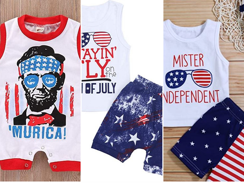 Best 4th of July outfits for baby boy on Amazon