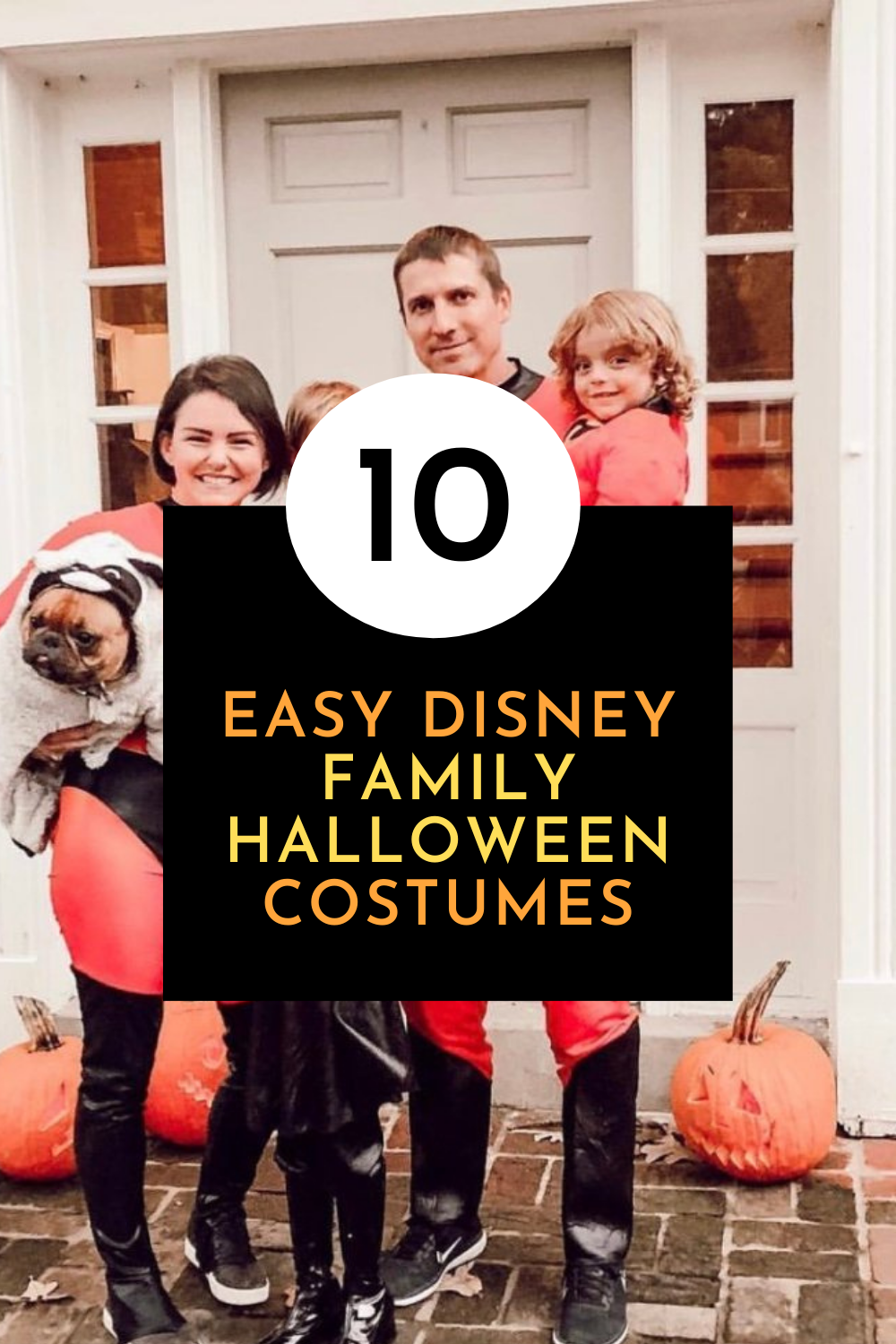 Easy Disney Family Halloween Costumes by Very Easy Makeup