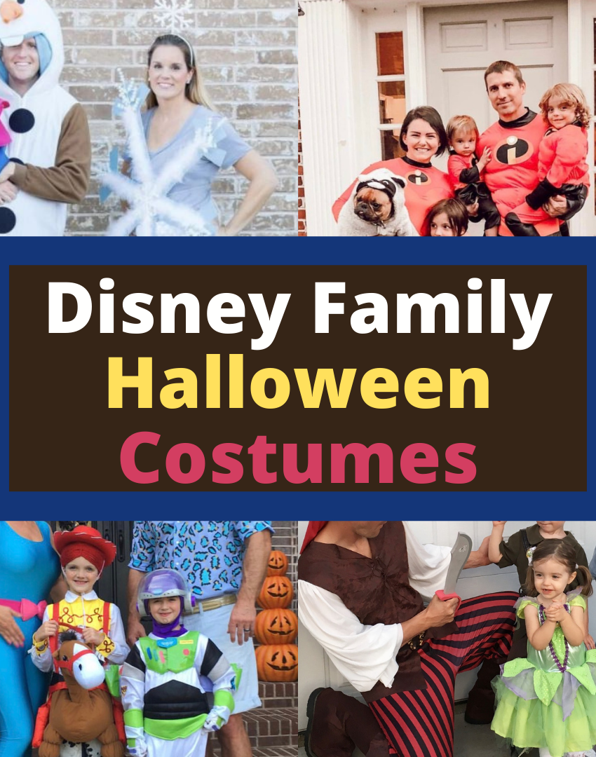 Disney family Halloween costumes on Amazon