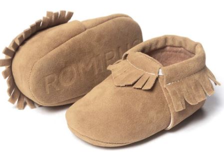Baby Boys Girls Moccasins Sneakers Soft Sole Tassels Prewalker Anti-Slip Shoes