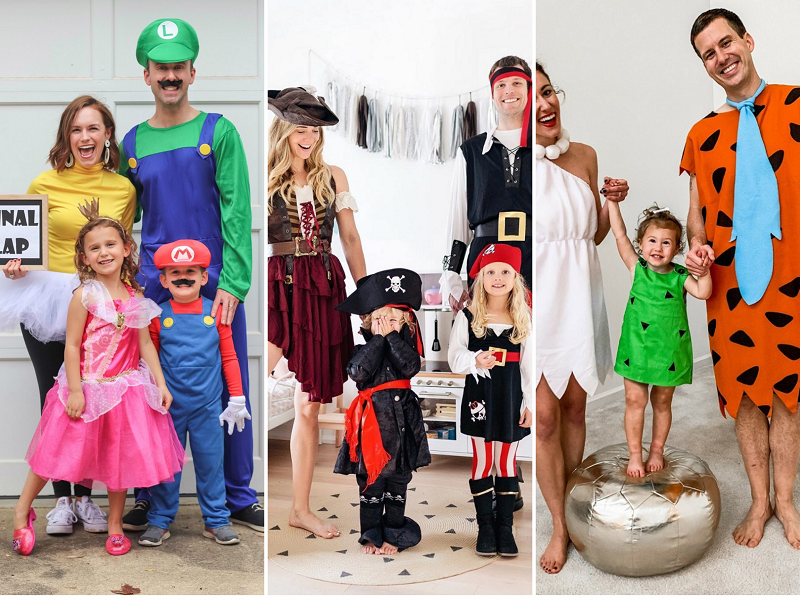 Family Halloween Costumes with Toddler by Cute Munchkin
