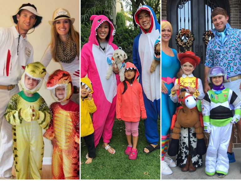 Family Of 4 Halloween Costumes 2 Boys