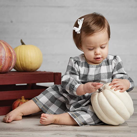 Mud Pie long sleeve baby girl dress for fall and Halloween on Amazon