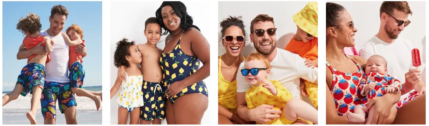 Matching Family Swimsuits by Hanna Anderson