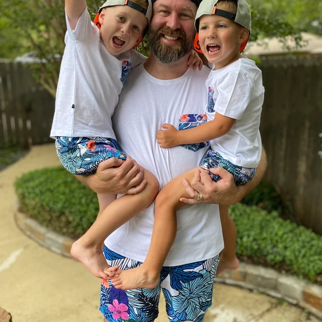 Matching Family Swim Trunks for Dad, Son, Brothers on Etsy