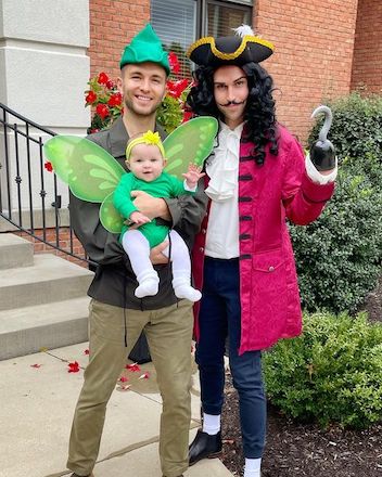 Gay Dad Halloween Costumes from Peter Pan